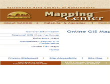 Tablet Screenshot of mapping.sacog.org